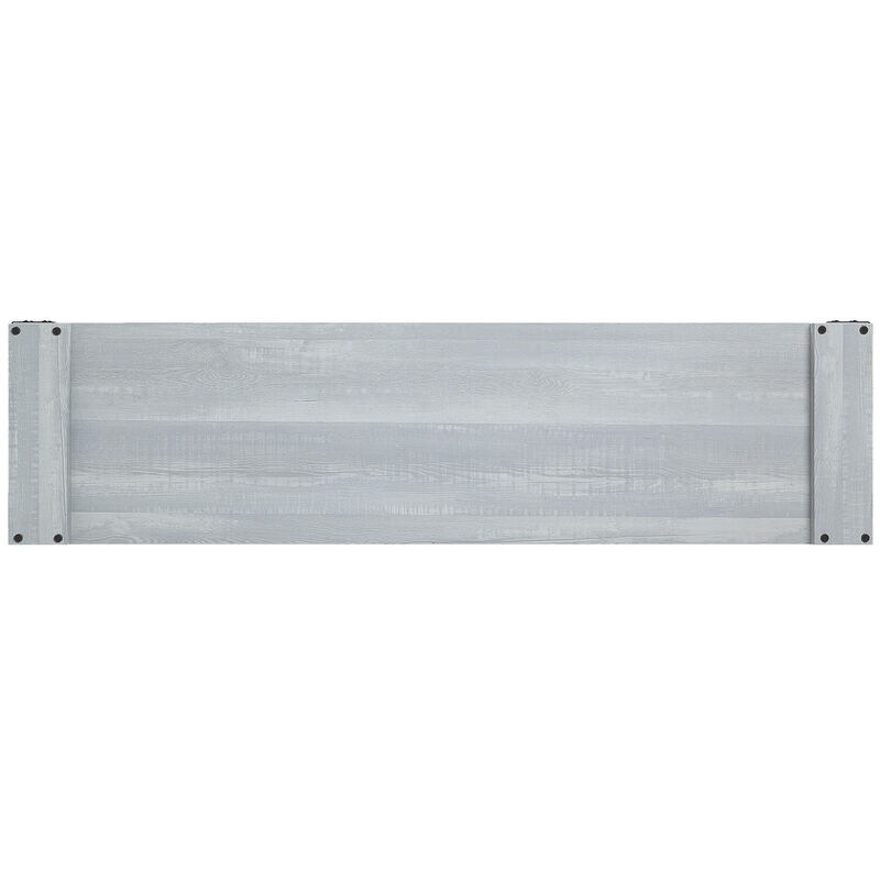 Manhattan Comfort Richmond 60" TV Stand with 2 Drawers & 4 Shelves - Gray, , hires