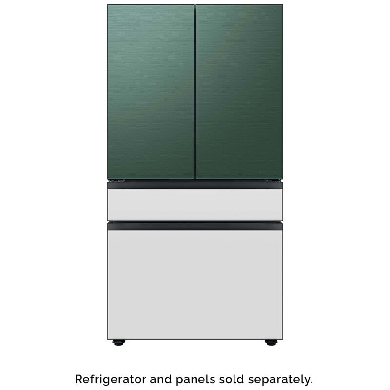 Samsung BESPOKE 4-Door French Door Middle Panel for Refrigerators - White Glass, , hires