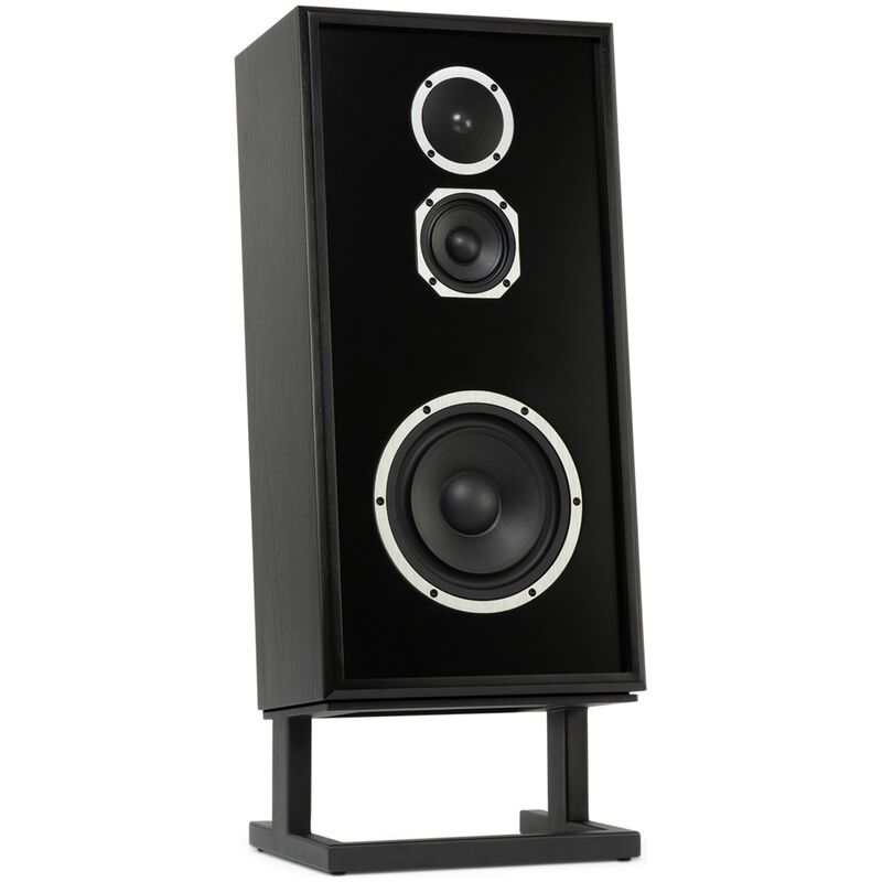 KLH Model Four 8" Three-Way Acoustic Suspension Loudspeaker System - Black Ash, , hires