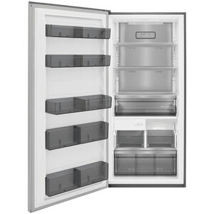 Frigidaire Professional Series 33 in. 18.8 cu. ft. Double-Drawers Upright Freezer with Ice-Maker & Adjustable Shelves - Stainless Steel, , hires