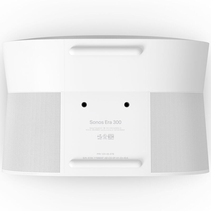 Sonos Era 300 Wireless Surround Sound Speaker - White, White, hires