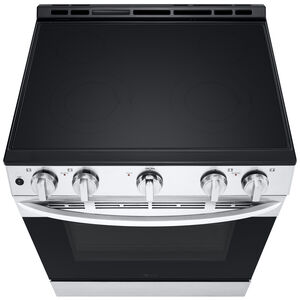 LG 30 in. 6.3 cu. ft. Slide-In Electric Range with Radiant Burners - Stainless Steel, , hires