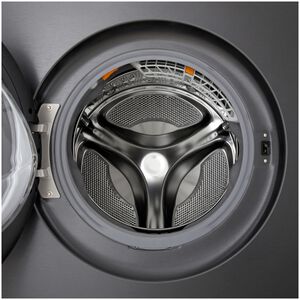 LG SIGNATURE 29 in. 5.8 cu. ft. Smart Electric Front Load Ventless All-in-One Washer/Dryer Combo with TurboWash 360 Technology, Sensor Dry, Sanitize & Steam Cycle - Brushed Black Steel, , hires