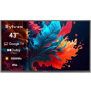 Sylvox - Pool Pro 3.0 43" Class Full Sun 4K UHD QLED Smart Google Outdoor TV, , hires