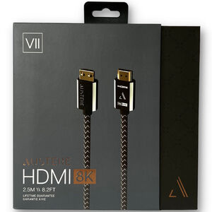Austere VII Series 8K Ultra-High Speed 48Gbps HDMI Cable - 2.5m, , hires
