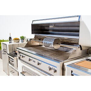 Lynx Professional 36 in. 3-Burner Built-In Natural Gas Grill with Rotisserie & Smoker Box - Stainless Steel, , hires
