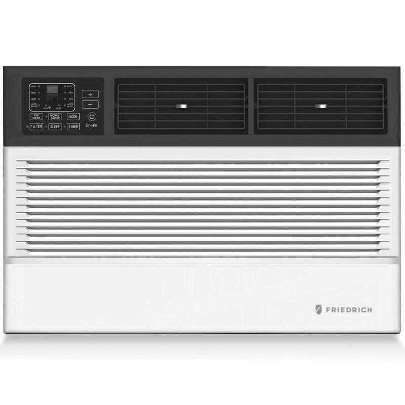 Friedrich Uni-Fit Series 8,000 BTU Heat/Cool Smart Through-the-Wall Air  Conditioner with 3 Fan Speeds, Sleep Mode u0026 Remote Control - White | P.C.  Richard u0026 Son