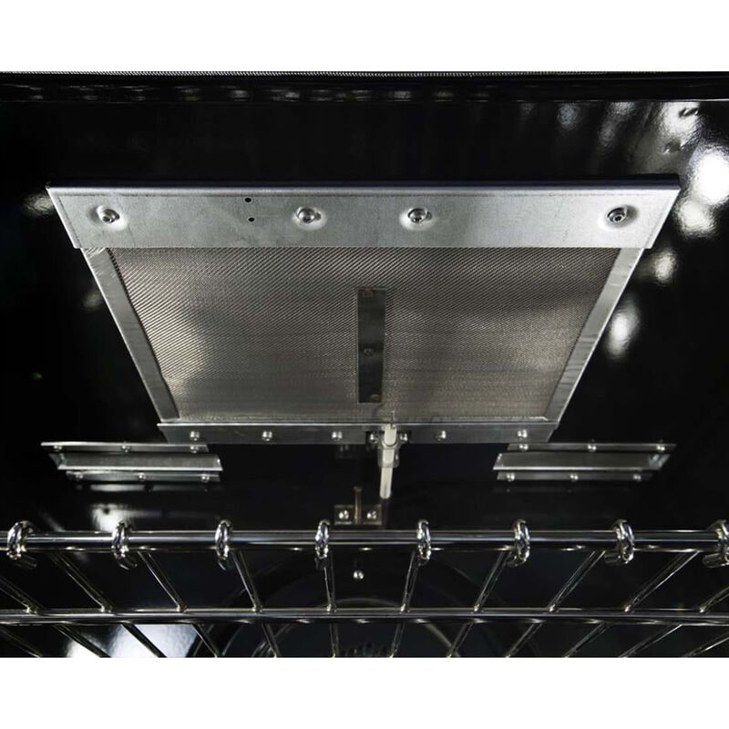 Viking 5 Series 36 in. 5.1 cu. ft. Standard Convection Gas Range with 6 Sealed Burners - Cast Black, Cast Black, hires