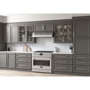 Zephyr Tempest 42 in. Convertible Canopy Pro Style Style Range Hood with 650 CFM, 6 Fan Speeds & 2 LED Lights - Stainless Steel, , hires