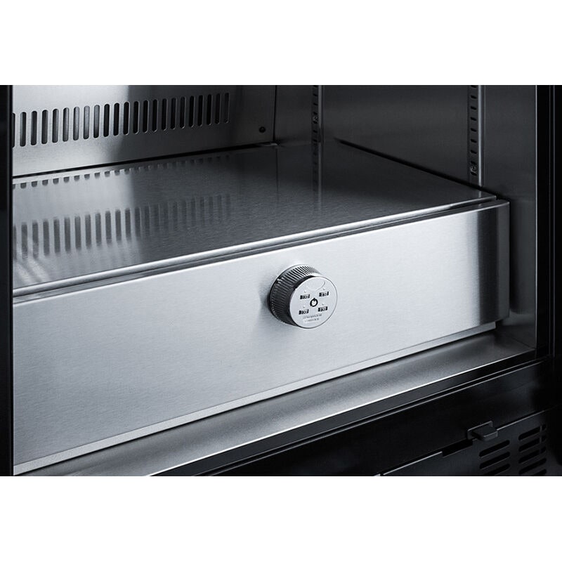 Summit 24 in. 5.0 cu. ft. Built-In Beverage Center with Adjustable Shelves & Digital Control - Stainless Steel, , hires