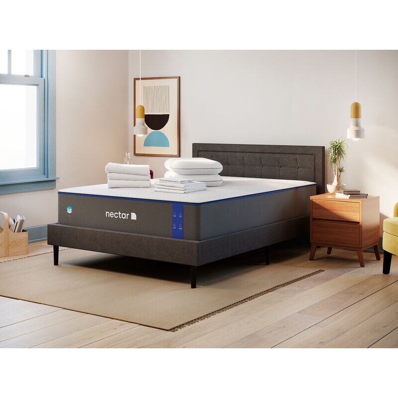 Nectar Classic Memory Foam Mattress - Twin XL, , hires