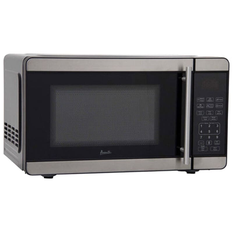Avanti 18 in. 0.7 cu. ft. 700W Countertop Microwave - Stainless Steel, , hires
