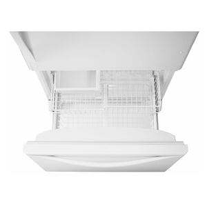 Whirlpool 33 in. 22.1 cu. ft. Bottom Freezer Refrigerator with Ice Maker - White-on-White, White on White, hires