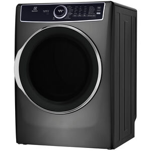 Electrolux 600 Series 27 in. 8.0 cu. ft. Stackable Electric Dryer with Balance Dry, Instant Refresh, Perfect Steam & Sanitize Cycle - Titanium, Titanium, hires
