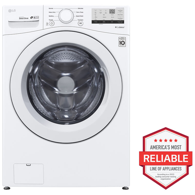 LG 27 in. 4.5 cu. ft. Stackable Front Load Washer - White, , hires