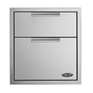DCS Grill Tower Drawer Double - Brushed Stainless Steel, , hires