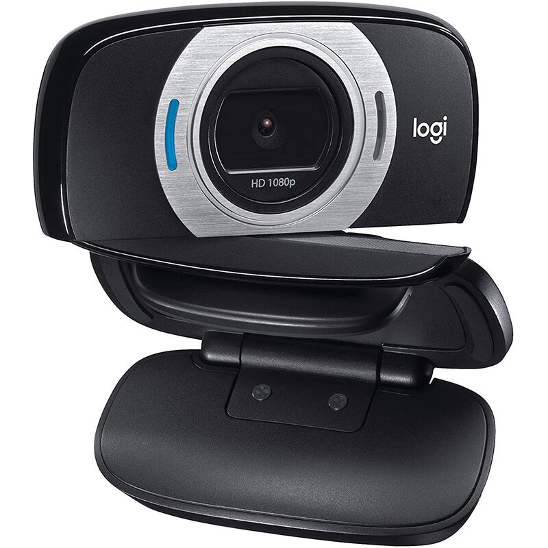 Windows 11/コスパ良/ Bluetooth/カメラ/Office Logitech C615 HD Laptop Webcam with Fold-and-Go Design, 360-Degree