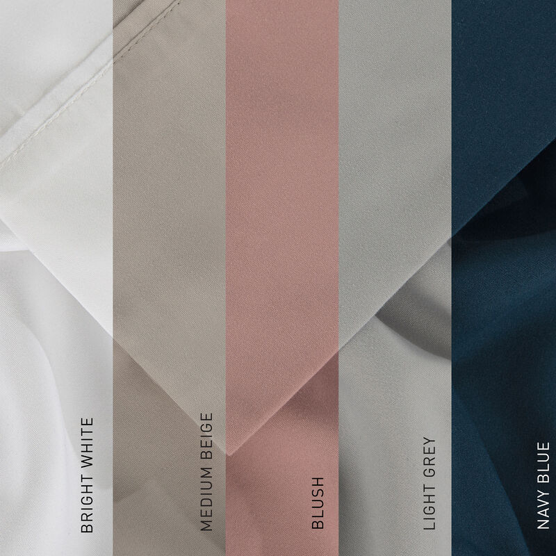 BEDGEAR Basic Twin Size Sheet Set (Ideal for Adj. Bases) - Bright White, , hires