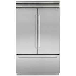 Sub-Zero 48 in. 28.9 cu. ft. Built-In Smart Counter Depth French Door Refrigerator with Professional Handles - Stainless Steel, , hires