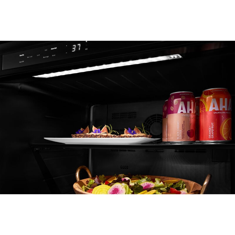 KitchenAid 24 in. 5 cu. ft. Built-In Undercounter Refrigerator - Stainless Steel, Stainless Steel, hires