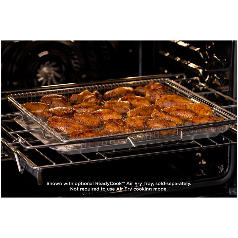 Frigidaire 30 in. 10.6 cu. ft. Top Control Electric Double Wall Oven With Standard Convection - Black, Black, hires