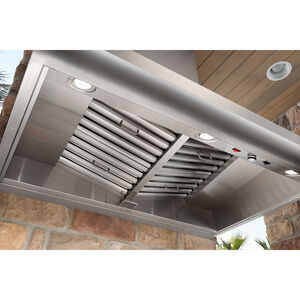 Best WPD39M Series 48 in. Canopy Pro Style Range Hood with 3 Halogen Lights - Stainless Steel, , hires