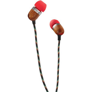 House of Marley Smile Jamaica In-Ear Wired Headphones - Fire, Red, hires