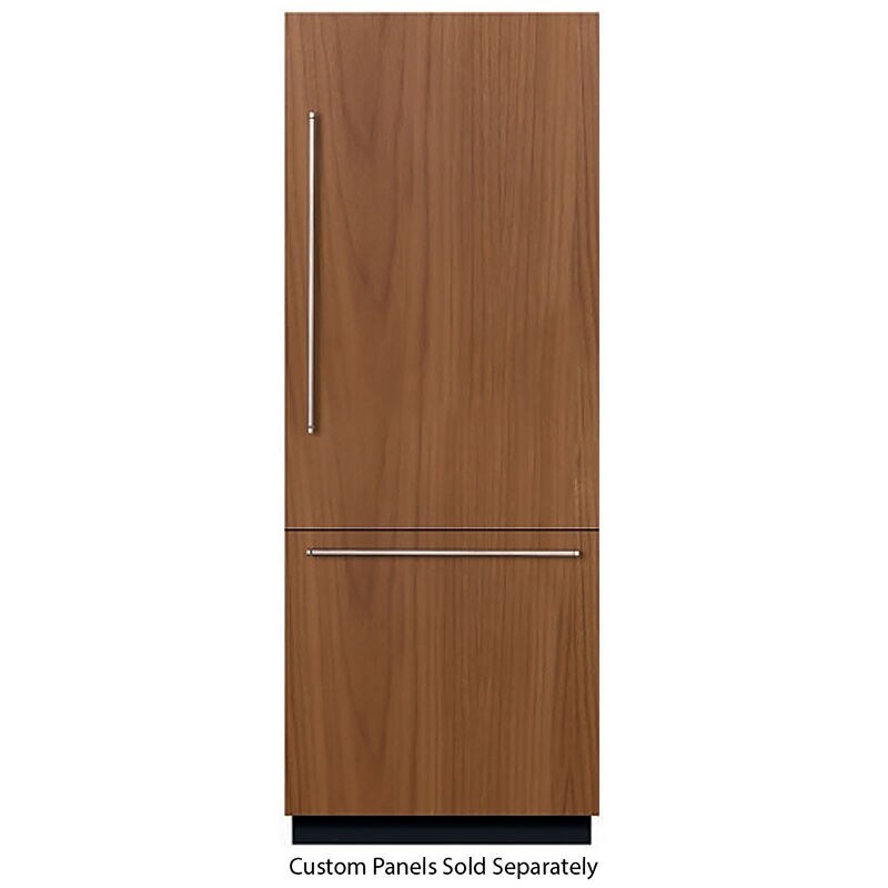 Bosch Benchmark 30 in. 16 cu. ft. Built-In Smart Counter Depth Bottom Freezer Refrigerator with Ice Maker - Custom Panel Ready, , hires