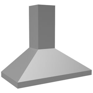 Vent-A-Hood 30 in. Chimney Style Wall Mount Range Hood with 600 CFM, Ducted Venting & 2 LED Lights - Stainless Steel, , hires