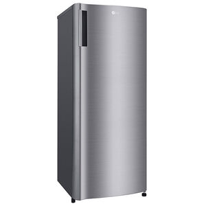LG 21" 5.8 Cu. Ft. Upright Freezer with Digital Control - Platinum Silver, , hires