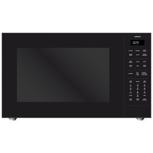 Wolf 25 in. 1.5 cu.ft Built-In/Countertop Microwave with 10 Power Levels & Sensor Cooking Controls - Black, , hires