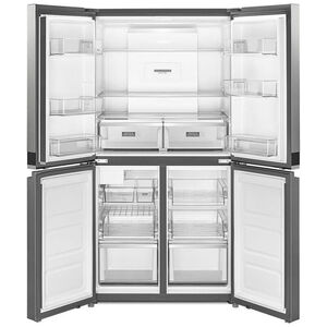 Whirlpool 36 in. 19.4 cu. ft. Counter Depth 4-Door French Door Refrigerator with Ice Maker - Fingerprint-Resistant Stainless Finish, , hires
