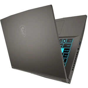 MSI Thin A15 B7V Laptop AMD Ryzen 5 7535HS 16GB RAM 512GB SSD, NVIDIA GeForce RTX 4060 Graphics in Black, , hires