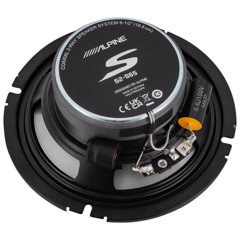 Alpine Next-Generation S-Series 6.5" Coaxial 2-Way Hi-Resolution Car Speaker Set, , hires