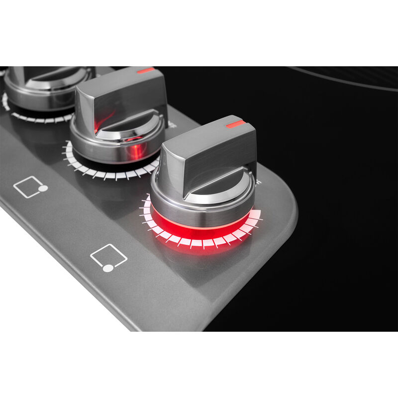 Frigidaire Gallery 30 in. 5-Burner Electric Cooktop with Simmer Burner & Power Burner - Black Stainless Steel, , hires