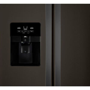 Whirlpool 33 in. 21.4 cu. ft. Side by Side Refrigerator with Ice & Water Dispenser - Black Stainless, Black Stainless, hires