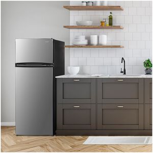 Avanti 22 in. 7.5 cu. ft. Top Freezer Refrigerator - Stainless Steel, , hires