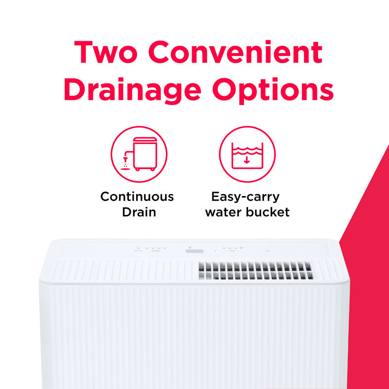 Frigidaire 22 Pint Energy Star Dehumidifier with 2 Fan Speeds - White, , hires