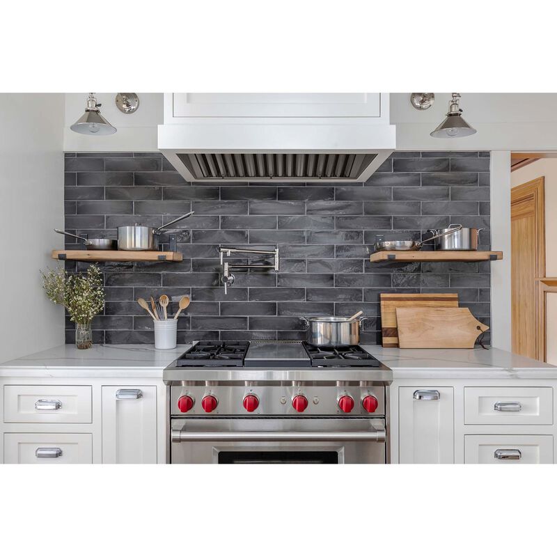 Wolf 34 in. Standard Style Range Hood, Ducted Venting & 2 Halogen Lights - Stainless Steel, , hires