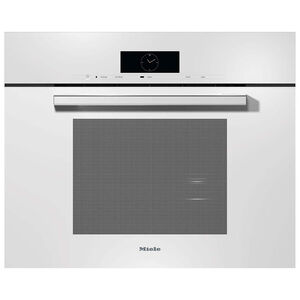 Miele 30 in. 2.4 cu. ft. Electric Smart Wall Oven with Standard Convection - White, , hires