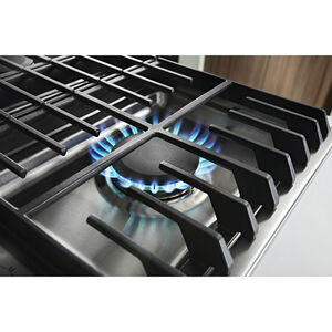 KitchenAid 30 in. 4-Burner Natural Gas Cooktop with Downdraft, Simmer Burner & Power Burner - Stainless Steel, , hires