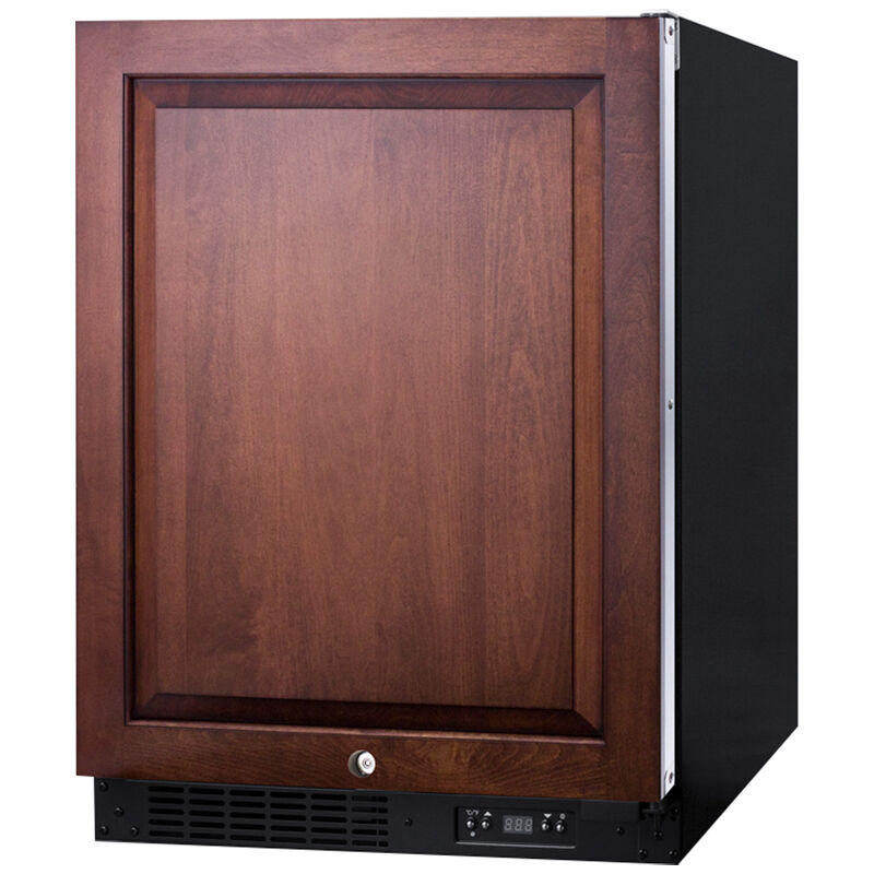 Summit 24 in. 4.0 cu. ft. Built-in Frost Free Compact Upright