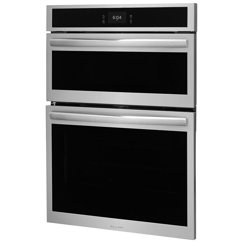 Frigidaire Gallery 30 in. 7.0 cu. ft. Smart Steam Electric Electric Microwave/Wall Oven Combo with True European Convection - Stainless Steel, , hires