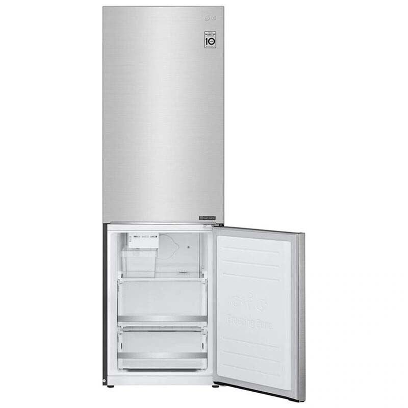 LG 24 in. 12 cu. ft. Counter Depth Bottom Freezer Refrigerator with Ice Maker - PrintProof Stainless Steel, , hires