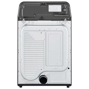 LG 27 in. 7.3 cu. ft. Electric Dryer with FlowSense Duct Clogging Indicator, LoDecibel Quiet Operation & Sensor Dry - Monochrome Gray, Monochrome Gray, hires