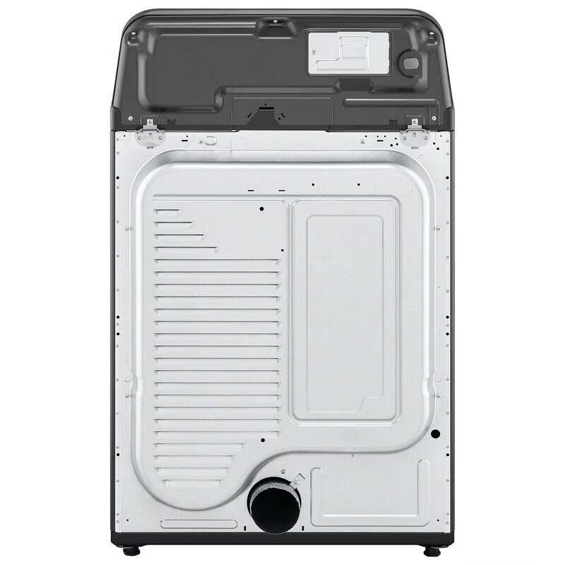 LG 27 in. 7.3 cu. ft. Electric Dryer with FlowSense Duct Clogging Indicator, LoDecibel Quiet Operation & Sensor Dry - Monochrome Gray, Monochrome Gray, hires