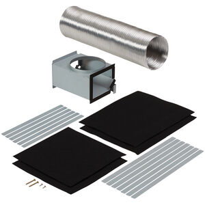 Broan Optional Recirculation Kit for Ductless Installation of EW46 Series Chimney Range Hoods - Stainless Steel, , hires