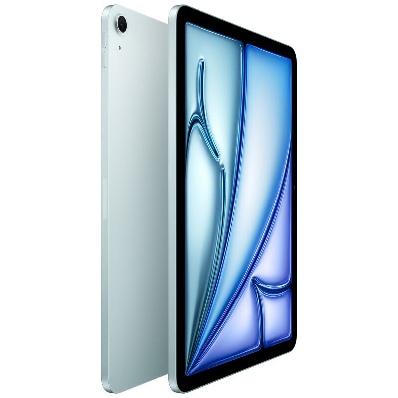 Apple - 11-inch iPad Air M3 chip Built for Apple Intelligence Wi-Fi 128GB - Blue, , hires