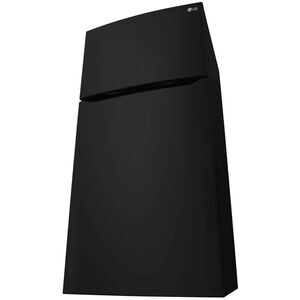 LG 30 in. 20.2 cu. ft. Top Freezer Refrigerator - Black, Black, hires