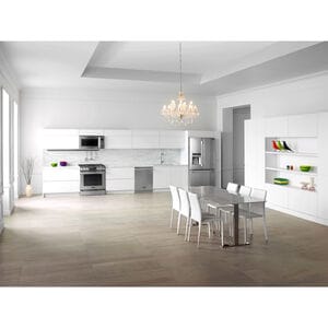 Signature Kitchen Suite 30 in. 1.7 cu. ft. 950W Smart Over-the-Range Microwave with 300 CFM, Convection & Sensor Cooking - Stainless Steel, , hires